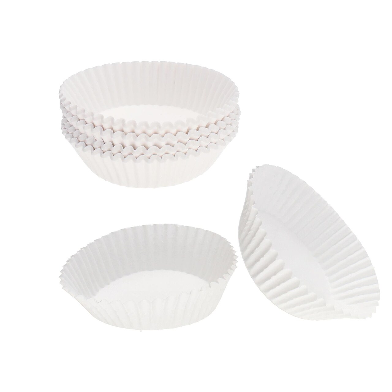 Size #601 Glassine Candy Paper Cups Brown – 1-3/4” Base, 5/8” Wall